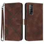 For Huawei Enjoy 20 SE 4G / Coffee