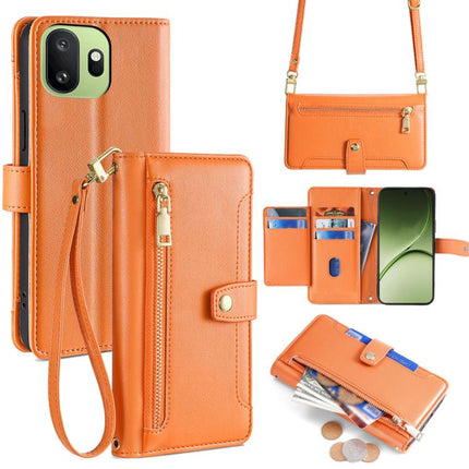 Sheep Texture Cross-body Zipper Wallet Leather Phone Case, For OnePlus 15T 5G, For OnePlus Turbo 6 / 6V, For OnePlus Ace 6, For OnePlus 15 5G