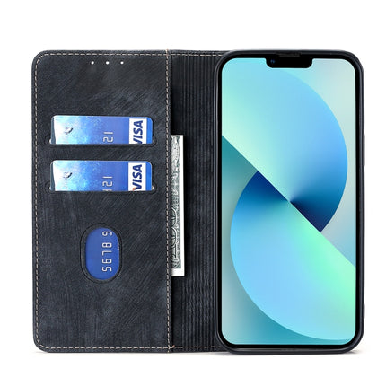 RFID Anti-theft Brush Magnetic Leather Phone Case, For OPPO Reno10 Pro+ 5G, For OPPO A1 5G, For OPPO A79 5G