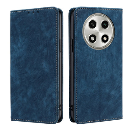 RFID Anti-theft Brush Magnetic Leather Phone Case, For OPPO A2 Pro 5G, For OPPO A58 4G, For OPPO Reno10 5G / Reno10 Pro 5G Global, For OPPO A78 4G