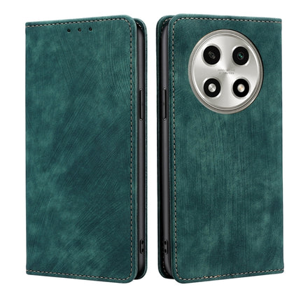 RFID Anti-theft Brush Magnetic Leather Phone Case, For OPPO A2 Pro 5G, For OPPO A58 4G, For OPPO Reno10 5G / Reno10 Pro 5G Global, For OPPO A78 4G
