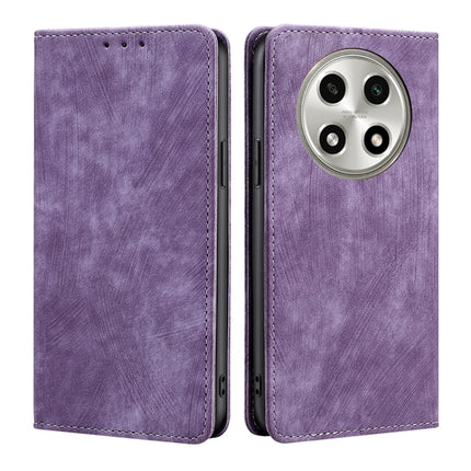 RFID Anti-theft Brush Magnetic Leather Phone Case, For OPPO A2 Pro 5G, For OPPO A58 4G, For OPPO Reno10 5G / Reno10 Pro 5G Global, For OPPO A78 4G