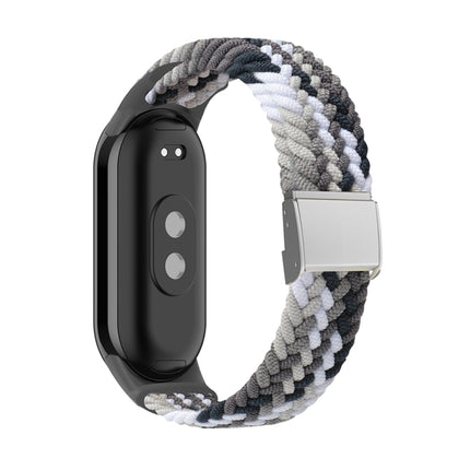 Adjustable Nylon Braided Steel Buckle Watch Band, For Xiaomi Mi Band 8
