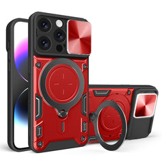 Funda para teléfono con soporte magnético deslizante con textura de CD Camshield, para iPhone 16 Pro Max, para iPhone 16 Pro, para iPhone 16 Plus, para iPhone 16, para iPhone 15 Pro Max