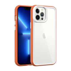 Color Frame 2 in 1 Hollow Cooling Phone Case, For iPhone 12 Pro Max, For iPhone 11