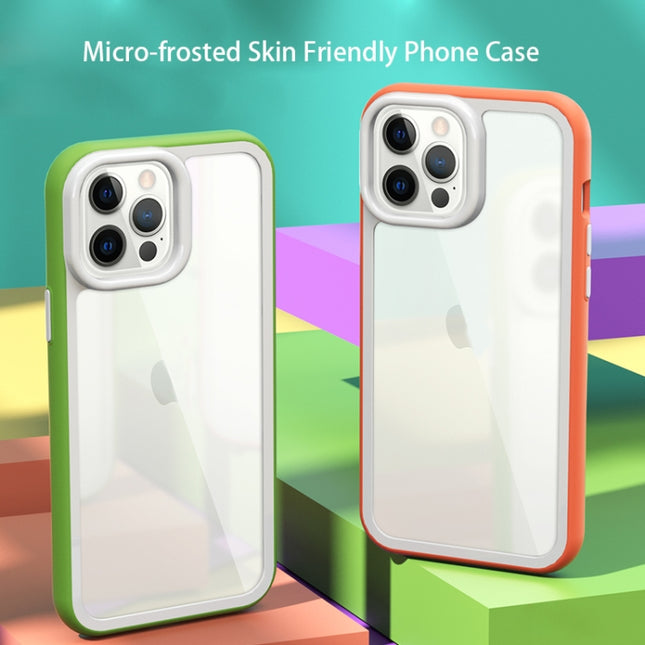 Estuche para teléfono 2 en 1 con marco de color y refrigeración hueca para iPhone 11