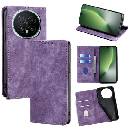 RFID Anti-theft Brush Magnetic Leather Phone Case, For Honor Magic8, For Honor 400 Smart 5G, For Honor X70 5G, For Honor X6c 4G