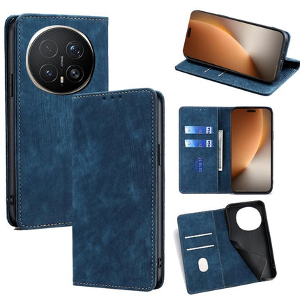 RFID Anti-theft Brush Magnetic Leather Phone Case, For Honor Win 5G, For Honor X8d 4G, For Honor X5c 4G, For Honor Magic8 Pro