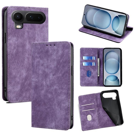 RFID Anti-theft Brush Magnetic Leather Phone Case, For Honor 600 Lite Global, For Honor X6d 5G, For Honor Magic8 Pro Air 5G, For Honor Power2