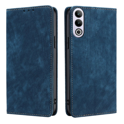 RFID Anti-theft Brush Magnetic Leather Phone Case, For OnePlus Ace 3V 5G, For OnePlus Nord CE4, For OnePlus Ace 2 Pro, For OnePlus Nord CE3 5G