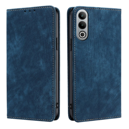 RFID Anti-theft Brush Magnetic Leather Phone Case, For OnePlus Ace 3V 5G, For OnePlus Nord CE4, For OnePlus Ace 2 Pro, For OnePlus Nord CE3 5G