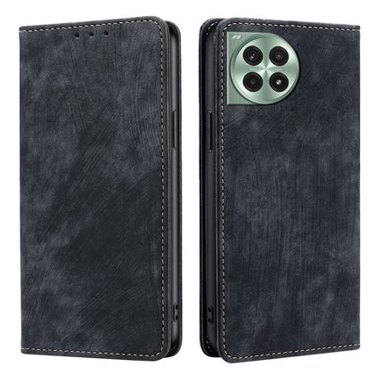 RFID Anti-theft Brush Magnetic Leather Phone Case, For OnePlus Ace 5 Ultra / Nord 5, For OnePlus Ace 5 Racing / Nord CE5, For OnePlus Ace 5 / 5 Pro, For OnePlus Ace 3 Pro 5G