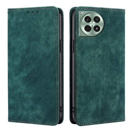 RFID Anti-theft Brush Magnetic Leather Phone Case, For OnePlus Ace 5 Ultra / Nord 5, For OnePlus Ace 5 Racing / Nord CE5, For OnePlus Ace 5 / 5 Pro, For OnePlus Ace 3 Pro 5G