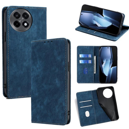 RFID Anti-theft Brush Magnetic Leather Phone Case, For OnePlus Ace 5 Ultra / Nord 5, For OnePlus Ace 5 Racing / Nord CE5, For OnePlus Ace 5 / 5 Pro, For OnePlus Ace 3 Pro 5G