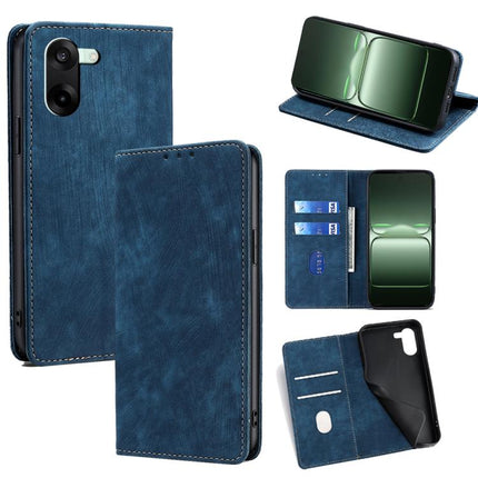 RFID Anti-theft Brush Magnetic Leather Phone Case, For OnePlus Ace 5 Ultra / Nord 5, For OnePlus Ace 5 Racing / Nord CE5, For OnePlus Ace 5 / 5 Pro, For OnePlus Ace 3 Pro 5G