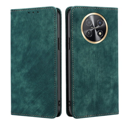 RFID Anti-theft Brush Magnetic Leather Phone Case, For Huawei Enjoy 60X, For Huawei nova 11 Pro 4G / 11 Ultra 4G, For Huawei nova 11 4G