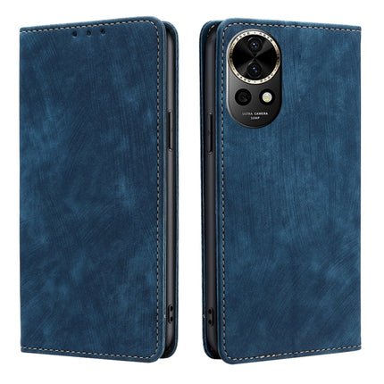 RFID Anti-theft Brush Magnetic Leather Phone Case, For Huawei nova 12 5G, For Huawei Mate 60 Pro / Pro+, For Huawei Mate 60, For Huawei Enjoy 60 Pro / nova 11i