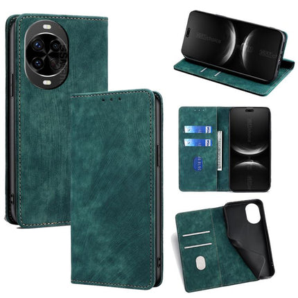 RFID Anti-theft Brush Magnetic Leather Phone Case, For Huawei nova 14 Pro 5G, For Huawei nova 14 5G, For Huawei Pura 70 Pro / Pro+, For Huawei Pura 70 Ultra