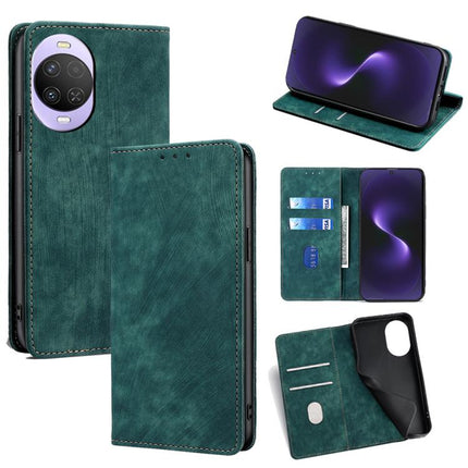 RFID Anti-theft Brush Magnetic Leather Phone Case, For Huawei nova 15, For Huawei Mate 80 Pro Max 5G, For Huawei Mate 80 5G, For Huawei Maimang 40 5G