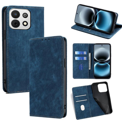 RFID Anti-theft Brush Magnetic Leather Phone Case, For Huawei Enjoy 90 Pro Max 5G, For Huawei Enjoy 90 Plus 5G, For Huawei nova 15 Ultra, For Huawei nova 15 Pro