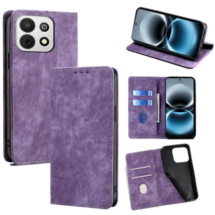 RFID Anti-theft Brush Magnetic Leather Phone Case, For Huawei Enjoy 90 Pro Max 5G, For Huawei Enjoy 90 Plus 5G, For Huawei nova 15 Ultra, For Huawei nova 15 Pro