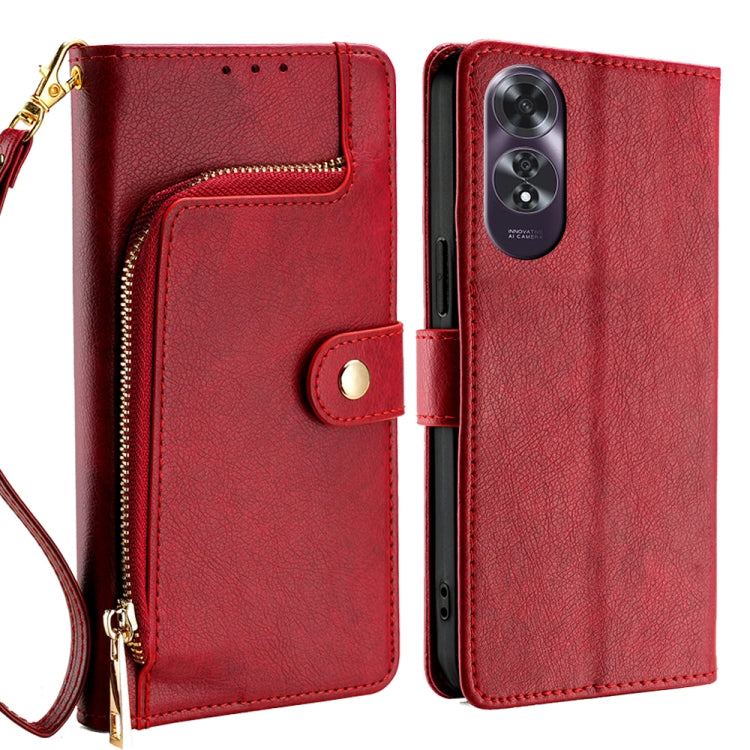 Zipper Bag Leather Phone Case