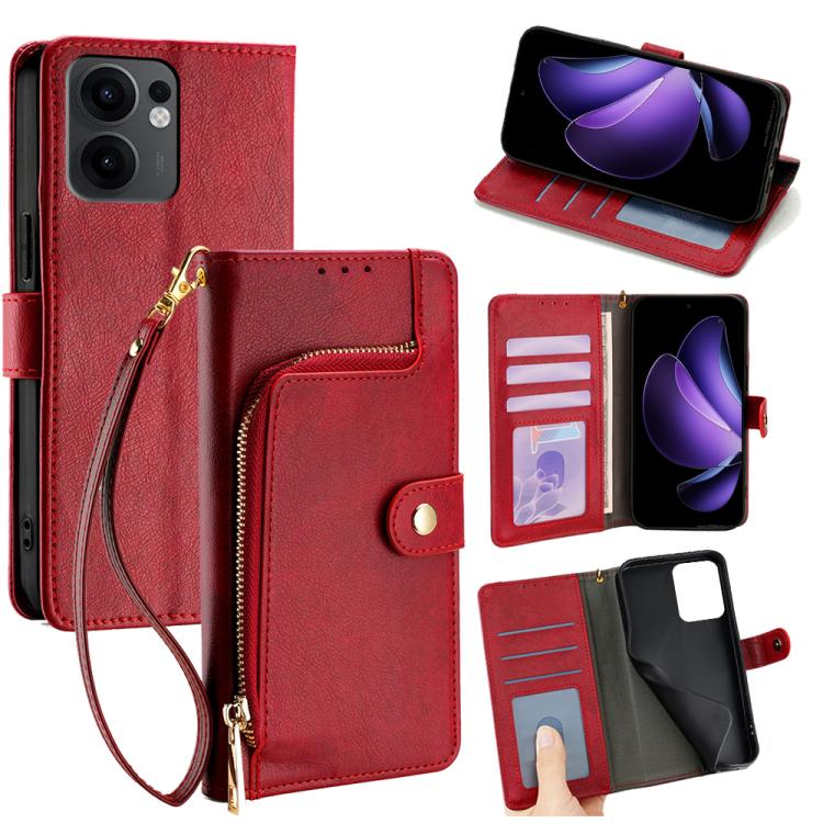 Zipper Bag Leather Phone Case
