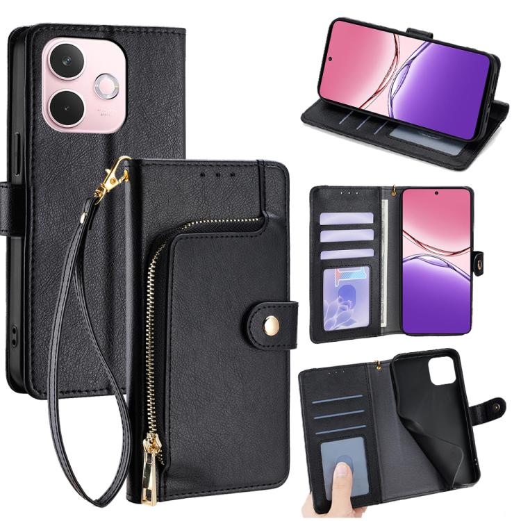 Zipper Bag Leather Phone Case