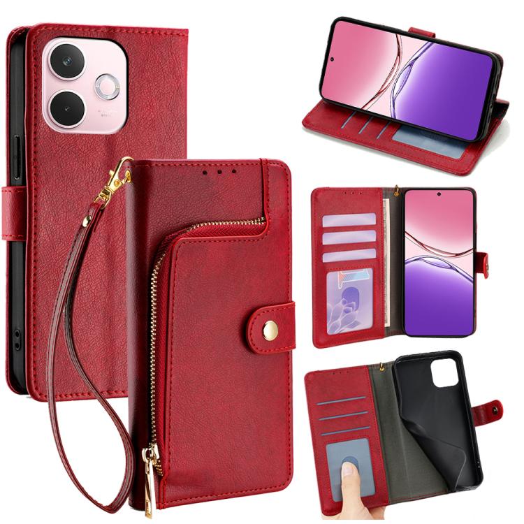 Zipper Bag Leather Phone Case