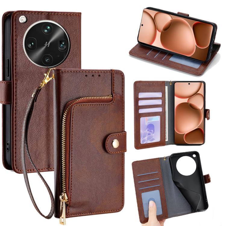 Zipper Bag Leather Phone Case