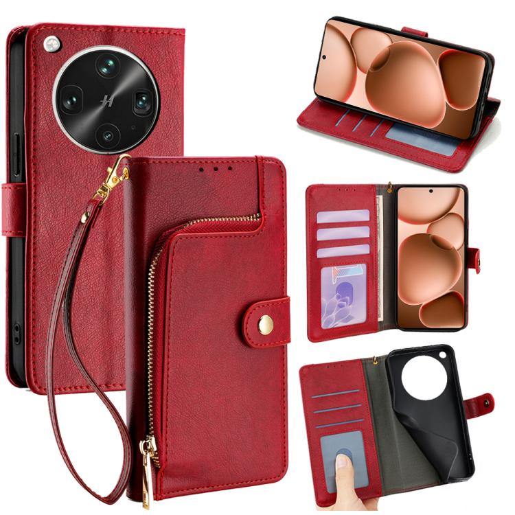 Zipper Bag Leather Phone Case