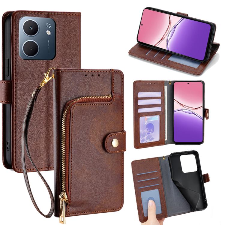 Zipper Bag Leather Phone Case