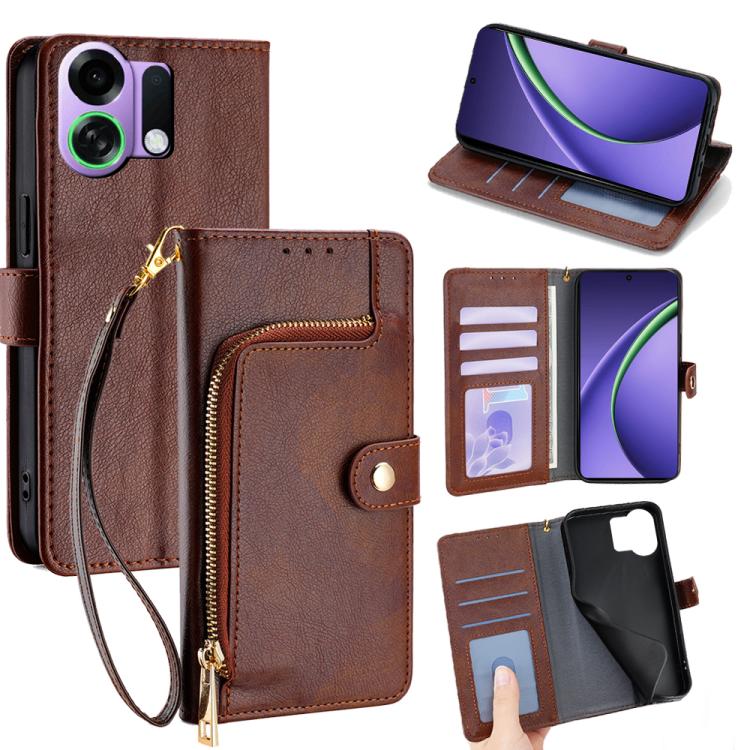 Zipper Bag Leather Phone Case