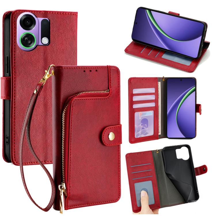 Zipper Bag Leather Phone Case