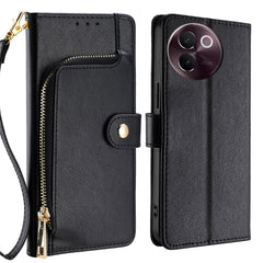 Zipper Bag Leather Phone Case, For vivo V30e 5G Global, For vivo iQOO Z9x 5G, For vivo iQOO Z9 Turbo, For vivo Y03 4G, For vivo Y100 5G IDN, For vivo Y78 Plus 5G