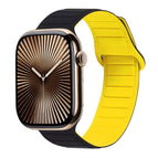For Apple Watch Series 10 46mm / Black Yellow