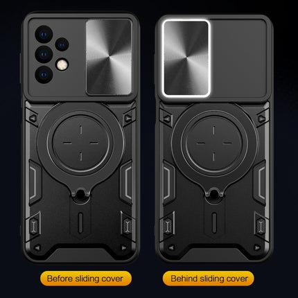CD Texture Sliding Camshield Magnetic Holder Phone Case, For Samsung Galaxy A23 5G, For Samsung Galaxy A34 5G, For Samsung Galaxy A54 5G, For Samsung Galaxy S23 Ultra 5G