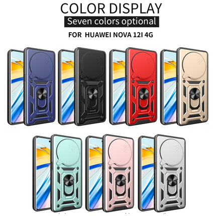 Sliding Camera Cover Design TPU+PC Phone Case, For Huawei nova 12i 4G Global