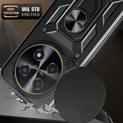 Sliding Camera Cover Design TPU+PC Phone Case, For Huawei nova 12i 4G Global