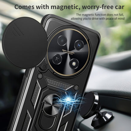 Sliding Camera Cover Design TPU+PC Phone Case, For Huawei nova 12i 4G Global