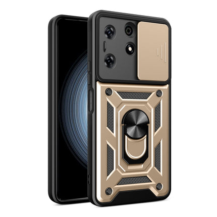 Sliding Camera Cover Design TPU+PC Phone Case, For Tecon Pova 5, For Tecno Spark 10 Pro