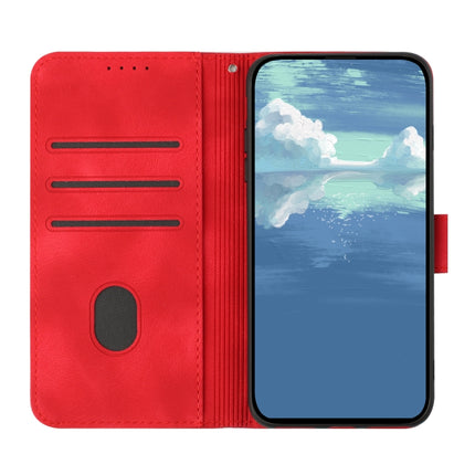 Line Pattern Skin Feel Leather Phone Case, For Xiaomi Redmi 8, For Xiaomi Redmi Note 8, For Xiaomi Redmi Note 8 Pro, For Xiaomi Redmi Note 7
