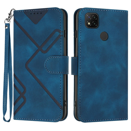 Line Pattern Skin Feel Leather Phone Case, For Xiaomi Poco M3/Redmi 9T, For Xiaomi Mi 11, For Xiaomi Redmi 9C/9C NFC/Poco C3, For Xiaomi Mi 10T Lite 5G