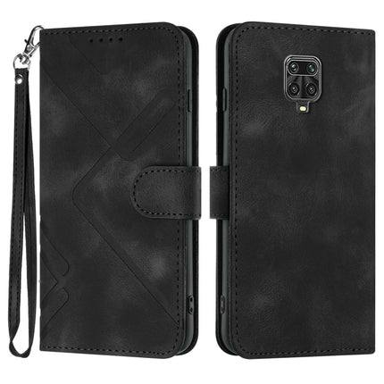 Line Pattern Skin Feel Leather Phone Case, For Xiaomi Mi 10T 5G/10T Pro 5G, For Xiaomi Redmi Note 9 Global/10X 4G, For Xiaomi Redmi Note 9 Pro, For Xiaomi Redmi Note 8T