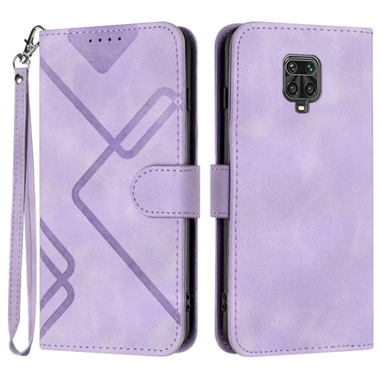 Line Pattern Skin Feel Leather Phone Case, For Xiaomi Mi 10T 5G/10T Pro 5G, For Xiaomi Redmi Note 9 Global/10X 4G, For Xiaomi Redmi Note 9 Pro, For Xiaomi Redmi Note 8T