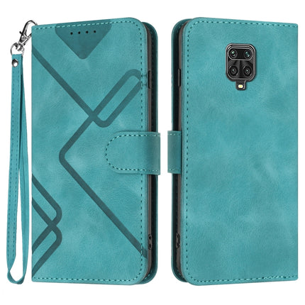Line Pattern Skin Feel Leather Phone Case, For Xiaomi Mi 10T 5G/10T Pro 5G, For Xiaomi Redmi Note 9 Global/10X 4G, For Xiaomi Redmi Note 9 Pro, For Xiaomi Redmi Note 8T