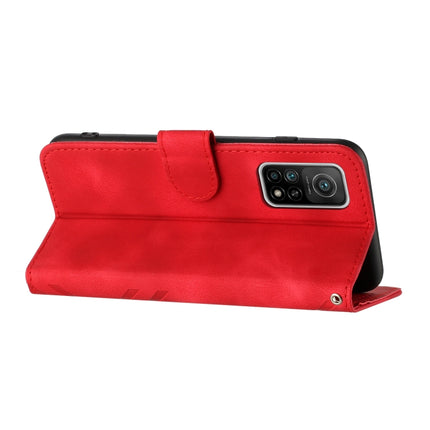 Line Pattern Skin Feel Leather Phone Case, For Xiaomi Mi 10T 5G/10T Pro 5G, For Xiaomi Redmi Note 9 Global/10X 4G, For Xiaomi Redmi Note 9 Pro, For Xiaomi Redmi Note 8T