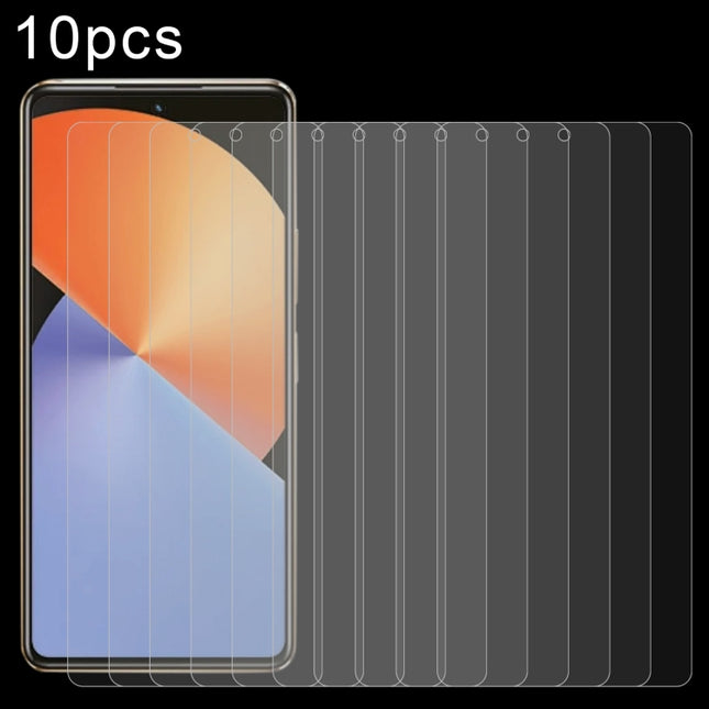 10pcs 0.26mm 9H 2.5D Tempered Glass Film, For Infinix Hot 30 5G, For Infinix Hot 9 Lite, For Infinix GT 10 Pro, For Infinix Zero 30, For Infinix Zero 30 4G, For Infinix Note 30 Pro, For Infinix Hot 30 Play NFC, For Infinix Note 30i, For Infinix Smart 7...
