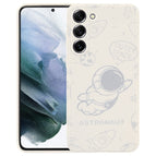 For Samsung Galaxy S21 5G / Flying Astronaut-White