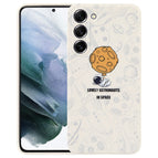 For Samsung Galaxy S21 5G / Lovely Astronaut-White
